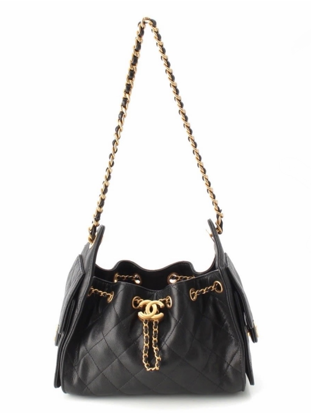 New Caviar Quilted Mini Chanel 25 Handbag Black (Sold Out Everywhere)